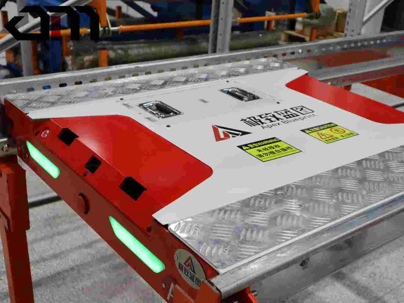 Automātiskā radio palešu transportēšanas sistēma